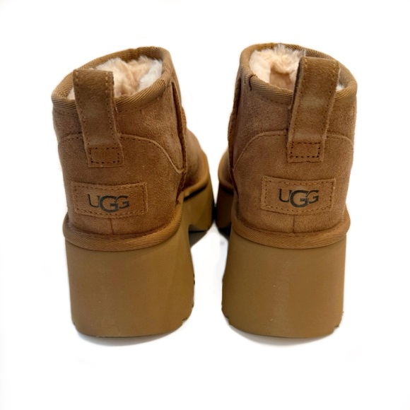 UGG Classic Ultra Mini Chestnut Platform Boot NWT - Picture 5 of 15